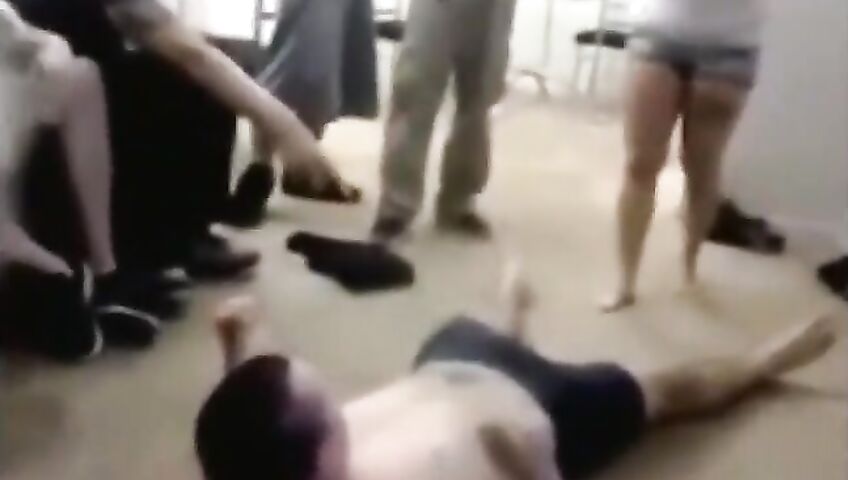 She Gets Dared To Fuck In Front Of Friends