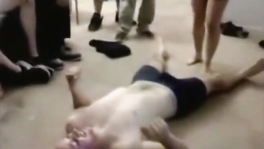 She Gets Dared To Fuck In Front Of Friends