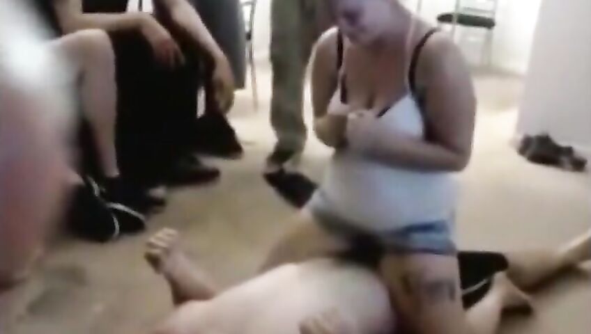 She Gets Dared To Fuck In Front Of Friends