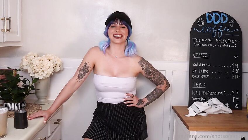 Simone ASMR Barista Roleplay Joi