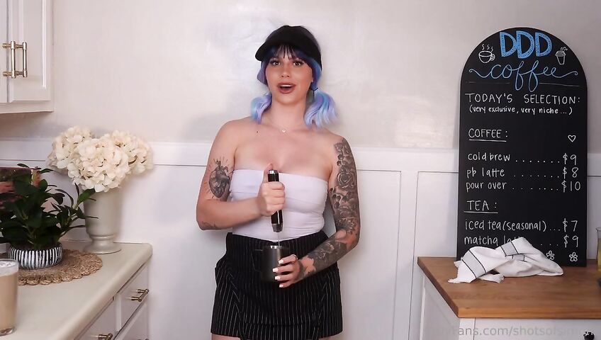 Simone ASMR Barista Roleplay Joi