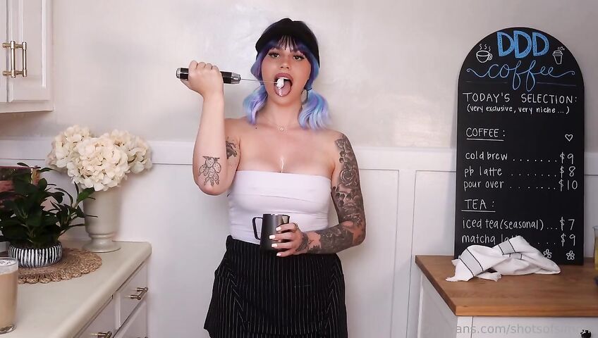 Simone ASMR Barista Roleplay Joi