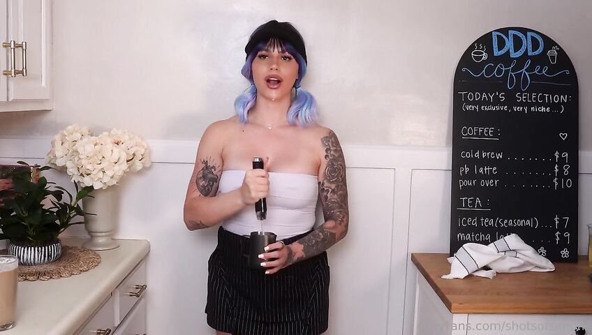 Simone ASMR Barista Roleplay Joi