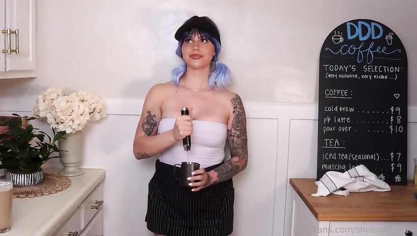 Simone ASMR Barista Roleplay Joi