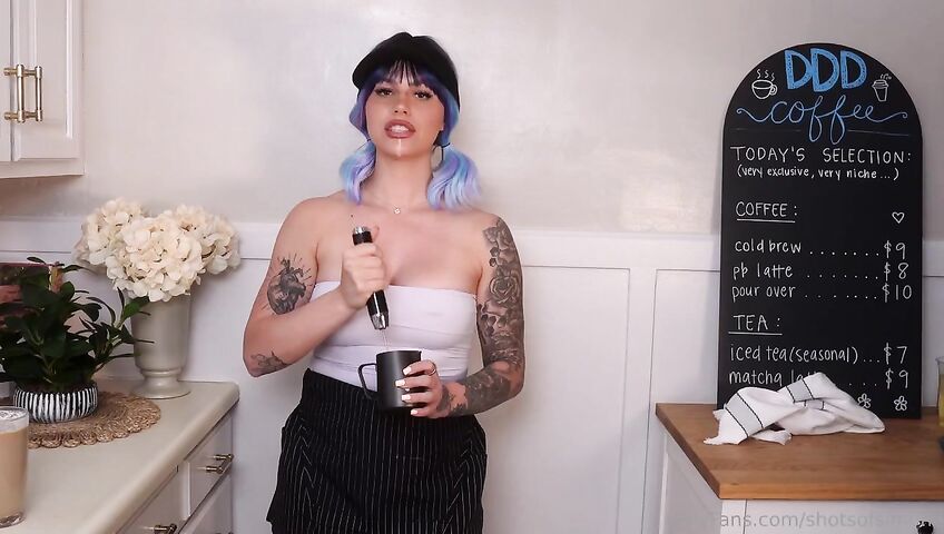 Simone ASMR Barista Roleplay Joi