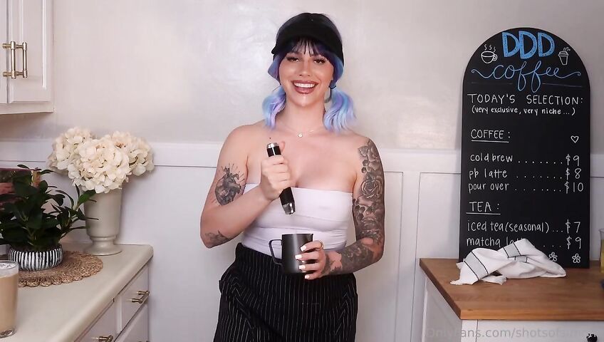 Simone ASMR Barista Roleplay Joi