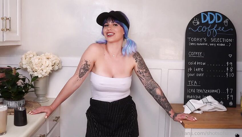 Simone ASMR Barista Roleplay Joi