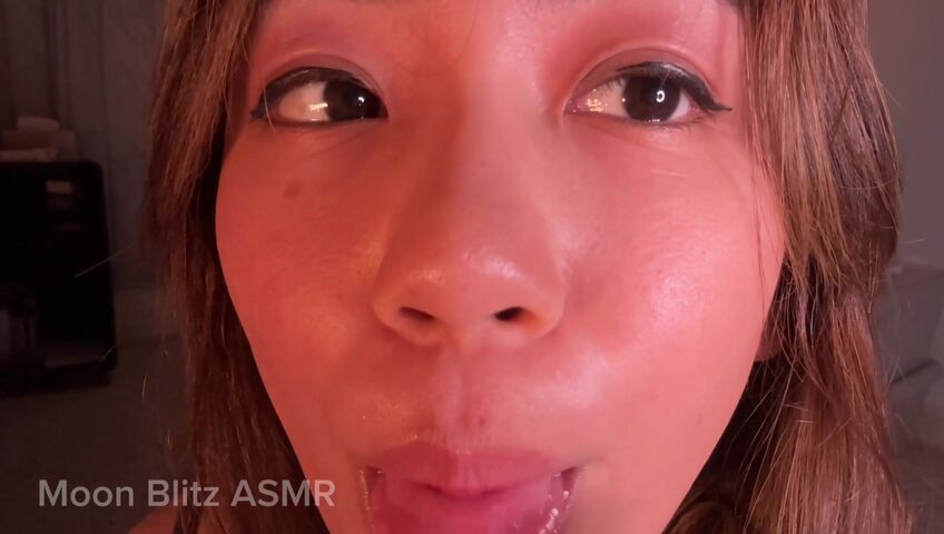 Moon Blitz ASMR - 25 March 2026 - Up-close Sticky & Wet Mouth Sounds