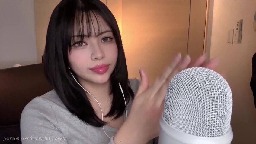 Nemuchu_ASMR - Sticky Hands+Cream on the Mic＋Plastic Wrap Sounds | Patreon