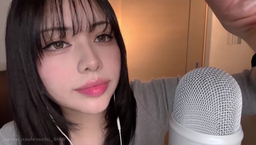 Nemuchu_ASMR - Sticky Hands+Cream on the Mic＋Plastic Wrap Sounds | Patreon