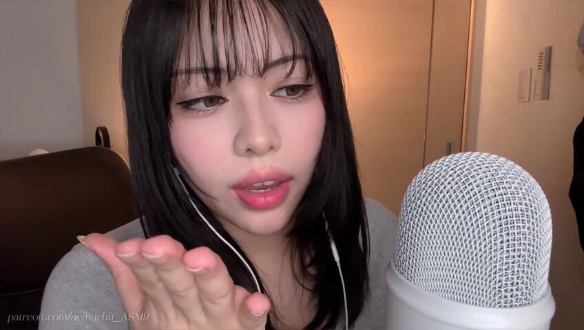 Nemuchu_ASMR - Sticky Hands+Cream on the Mic＋Plastic Wrap Sounds | Patreon