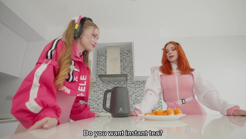 Sweetie Fox - Big Black Mirror Sweetie Fox and Diana Rider