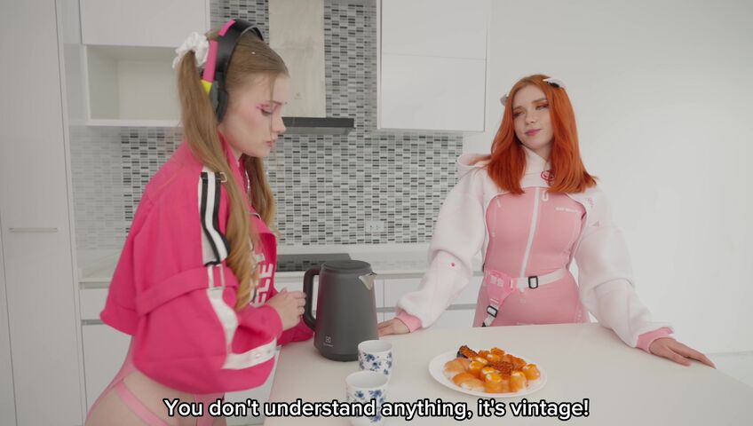 Sweetie Fox - Big Black Mirror Sweetie Fox and Diana Rider