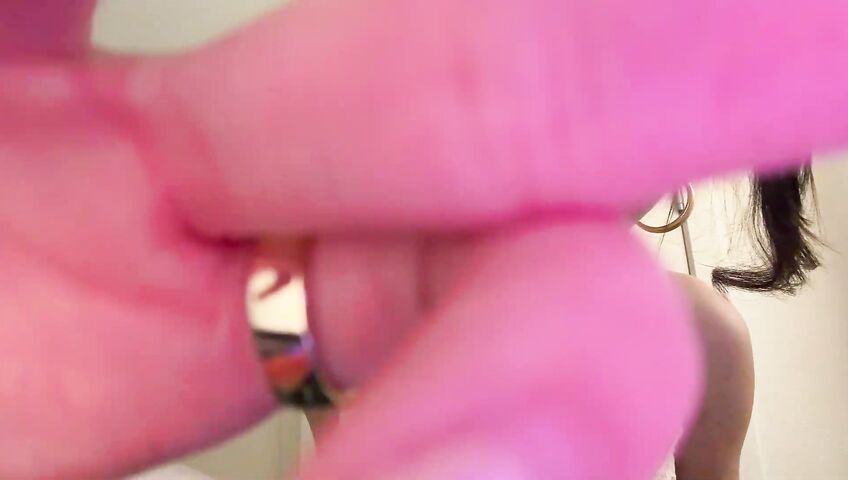 Kaitlynn Rhenea ASMR - (see-thru top) Doing Your Skincare Before Bed