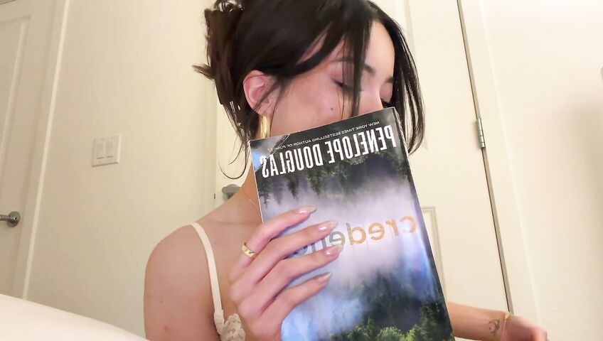 Kaitlynn Rhenea ASMR - (see-thru top) Doing Your Skincare Before Bed