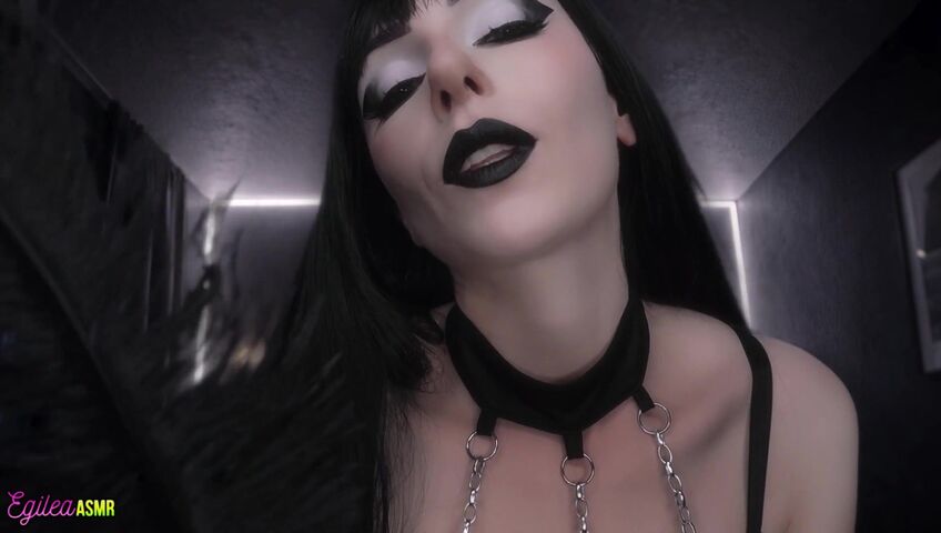 Egilea ASMR - 29 March 2026 - [EXCLUSIVE VIDEO] Your Goth Girlfriend Puts You to Sleep with Kisses