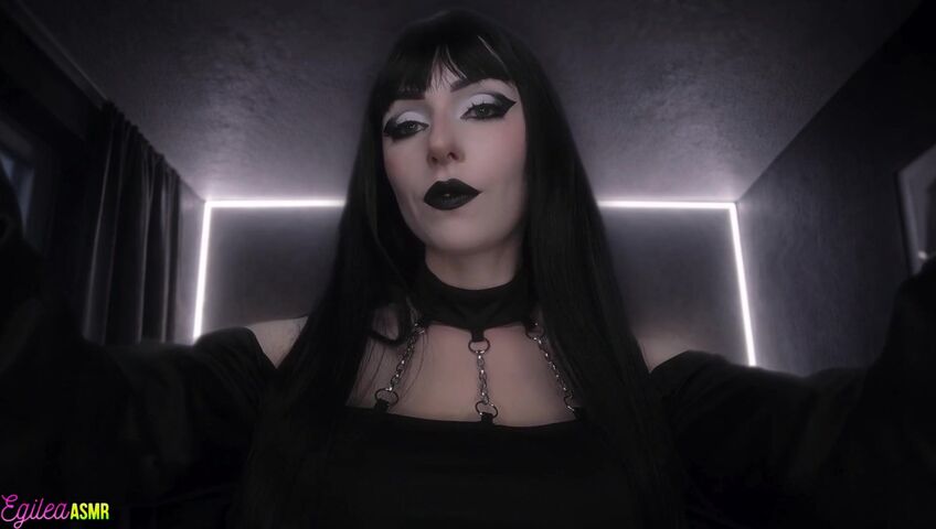 Egilea ASMR - 29 March 2026 - [EXCLUSIVE VIDEO] Your Goth Girlfriend Puts You to Sleep with Kisses