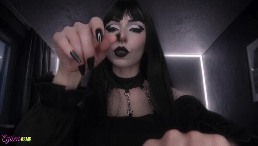 Egilea ASMR - 29 March 2026 - [EXCLUSIVE VIDEO] Your Goth Girlfriend Puts You to Sleep with Kisses