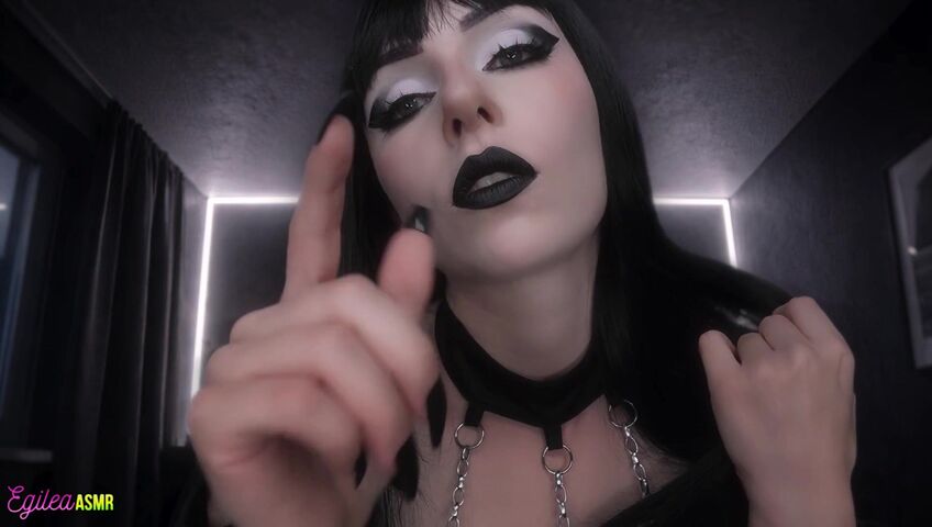 Egilea ASMR - 29 March 2026 - [EXCLUSIVE VIDEO] Your Goth Girlfriend Puts You to Sleep with Kisses