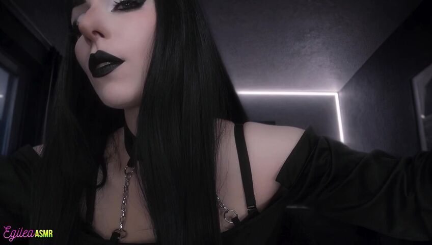 Egilea ASMR - 29 March 2026 - [EXCLUSIVE VIDEO] Your Goth Girlfriend Puts You to Sleep with Kisses