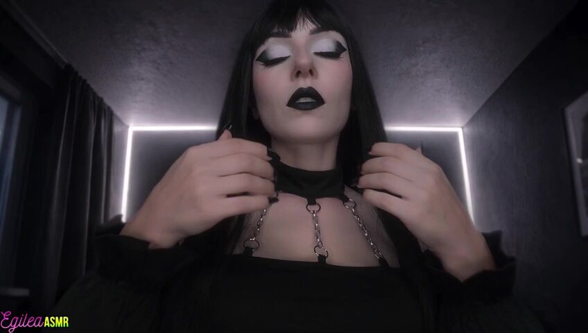 Egilea ASMR - 29 March 2026 - [EXCLUSIVE VIDEO] Your Goth Girlfriend Puts You to Sleep with Kisses