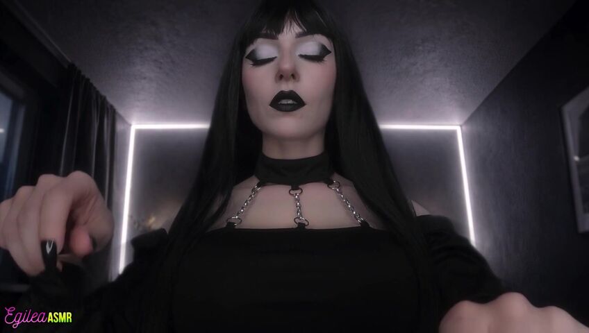 Egilea ASMR - 29 March 2026 - [EXCLUSIVE VIDEO] Your Goth Girlfriend Puts You to Sleep with Kisses