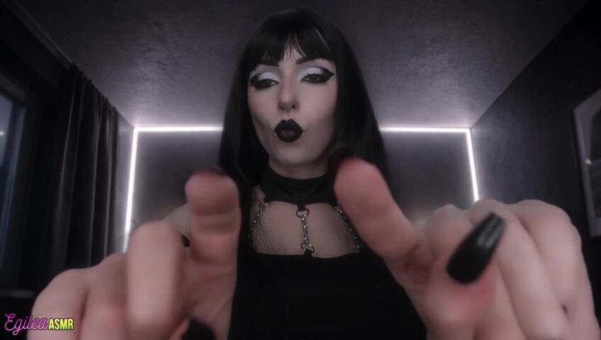 Egilea ASMR - 29 March 2026 - [EXCLUSIVE VIDEO] Your Goth Girlfriend Puts You to Sleep with Kisses