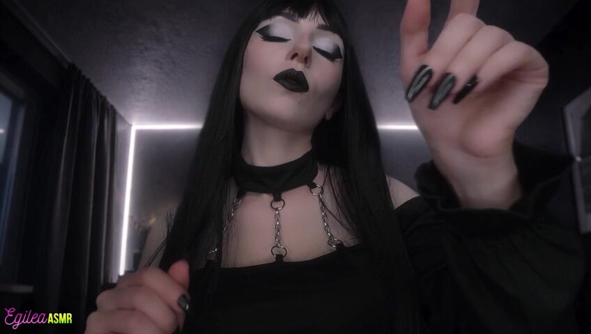 Egilea ASMR - 29 March 2026 - [EXCLUSIVE VIDEO] Your Goth Girlfriend Puts You to Sleep with Kisses