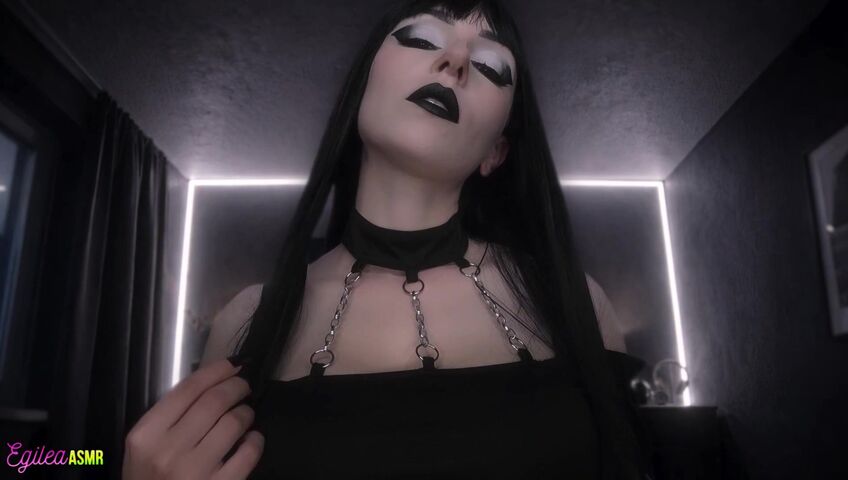 Egilea ASMR - 29 March 2026 - [EXCLUSIVE VIDEO] Your Goth Girlfriend Puts You to Sleep with Kisses