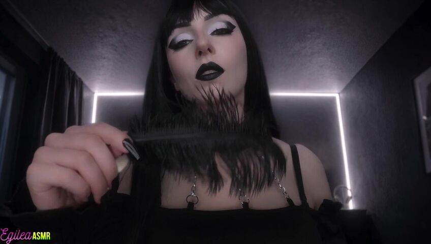 Egilea ASMR - 29 March 2026 - [EXCLUSIVE VIDEO] Your Goth Girlfriend Puts You to Sleep with Kisses
