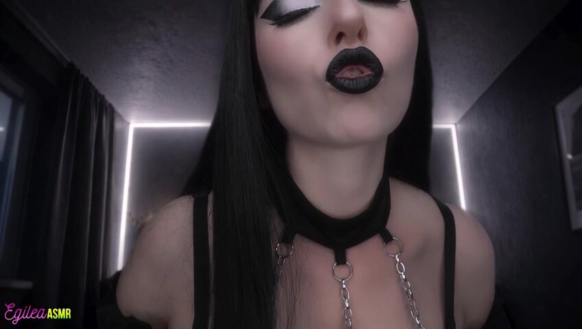 Egilea ASMR - 29 March 2026 - [EXCLUSIVE VIDEO] Your Goth Girlfriend Puts You to Sleep with Kisses