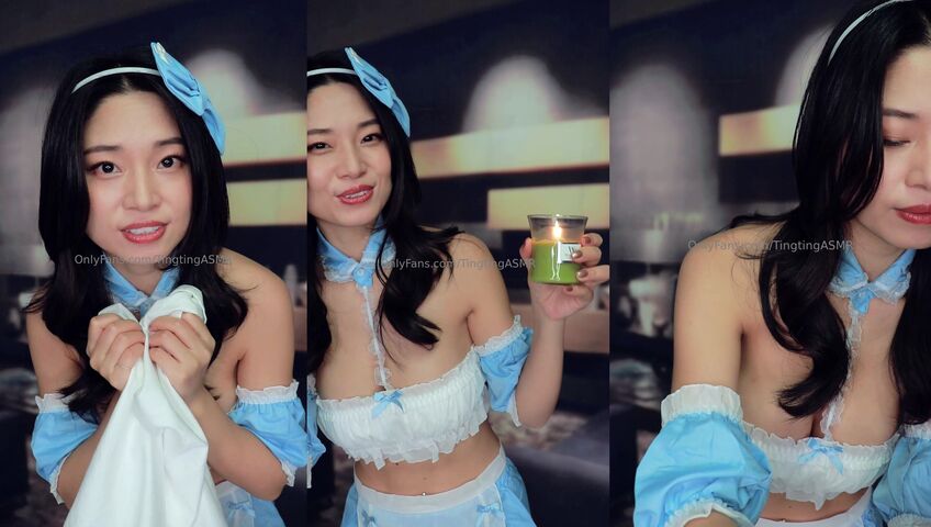 Tingting ASMR - Blue Maid Roleplay Part 1
