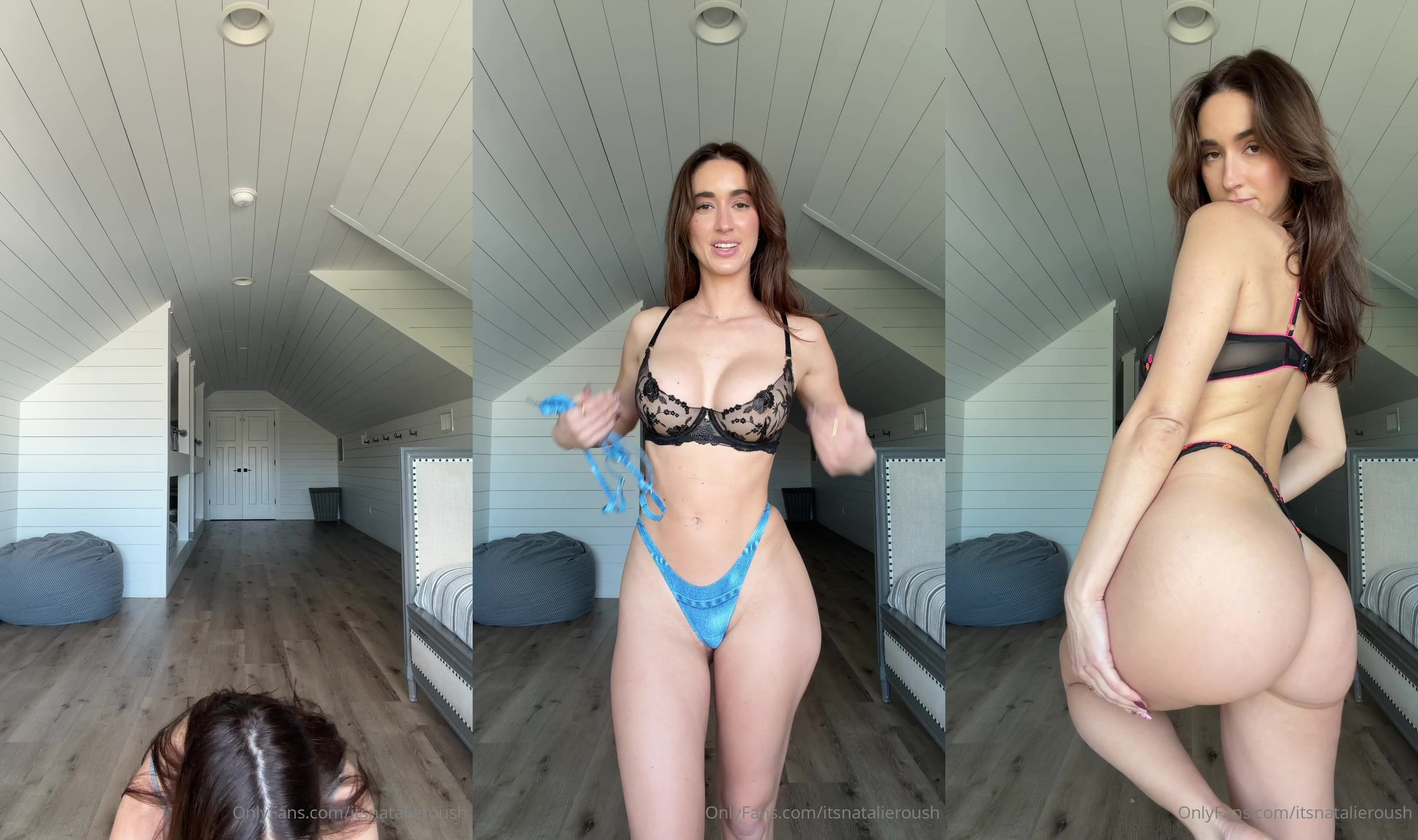 Natalie Roush - Try-on Haul | Sexy Lingerie