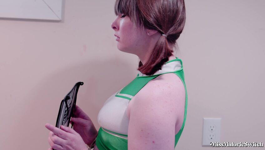 Miss Malorie Switch - Cheerleader Behind Bars