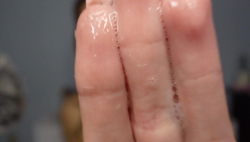 Sabrina Vaz - ASMR Wet Spit Paint on Your Naked Body