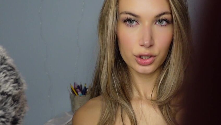 Sabrina Vaz - ASMR Wet Spit Paint on Your Naked Body