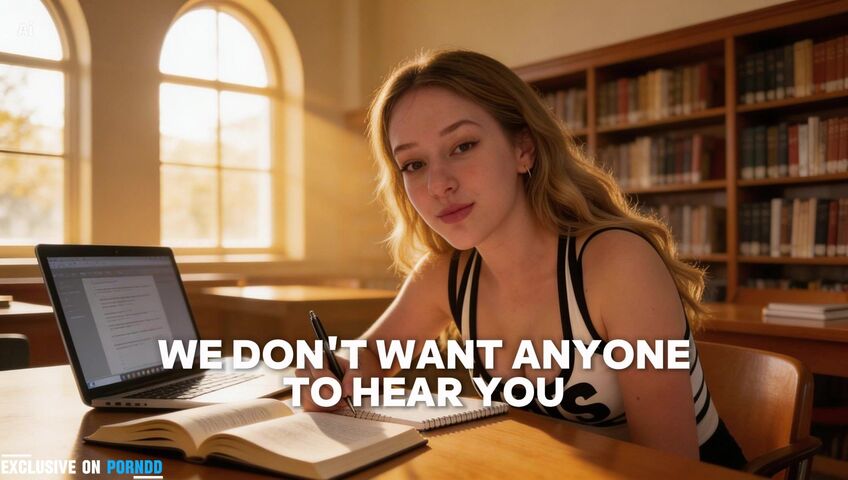 Diddly ASMR - 8 April 2026 - [AUDIO EROTICA] Bratty Classmate Jerks You Off In The Public Library Fansly Leak