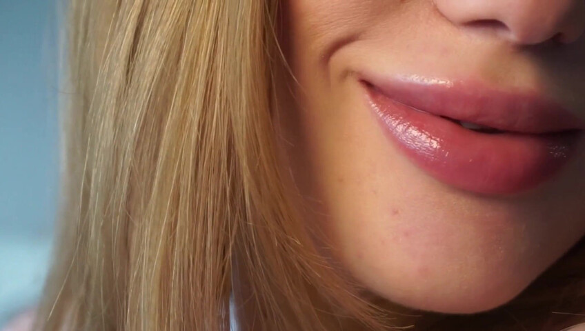 Babyheavanian - Lipstick Try on Close to Camera