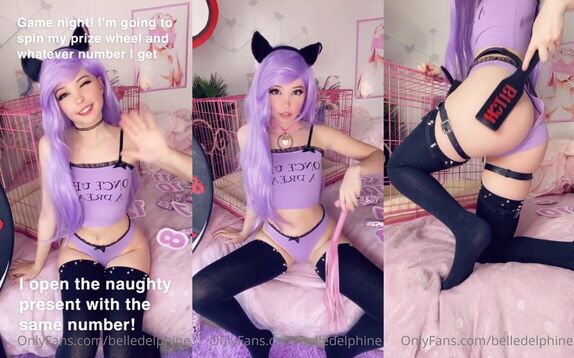 Belle Delphine Porn - Hitachi Buttplug Game Night 1