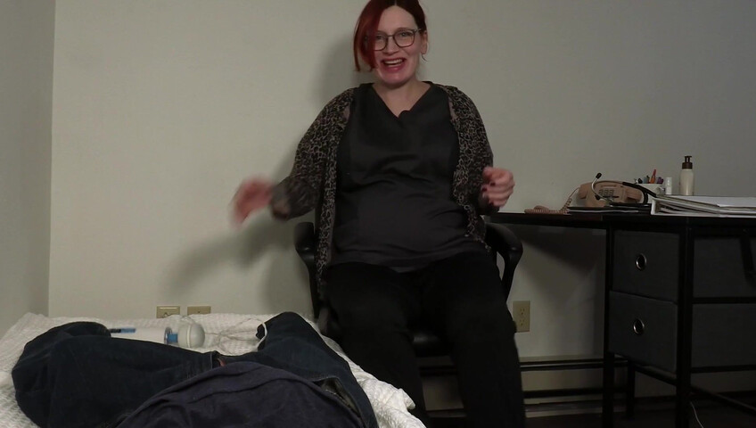 Bettie Bondage - Size Queen School Nurse Fucks Your Monster Cock 4K