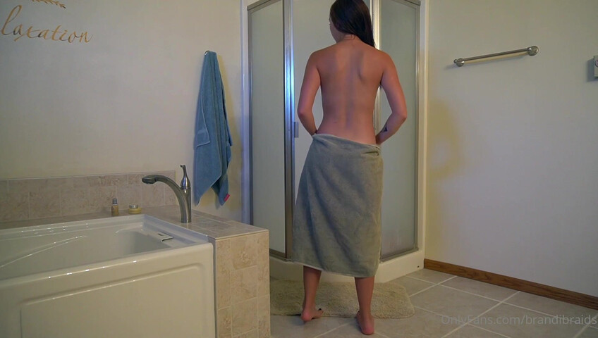 BrandiBraids - After Shower JOI
