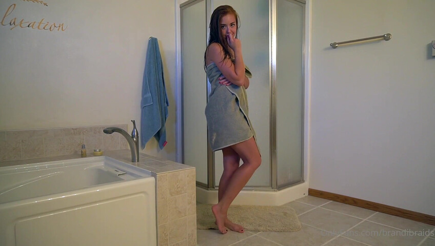 BrandiBraids - After Shower JOI