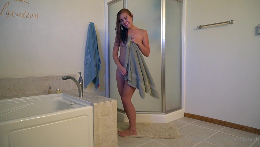 BrandiBraids - After Shower JOI