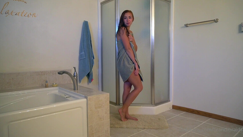 BrandiBraids - After Shower JOI