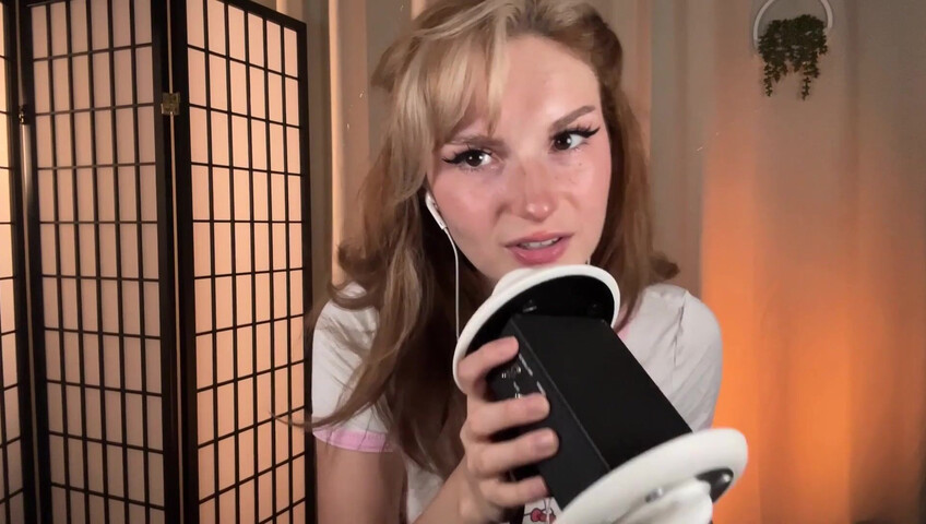 Busy B - Lollipop Ear Eating - Intense Ear Eating and Mouth Sounds