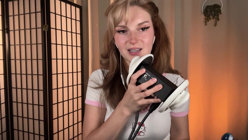 Busy B - Lollipop Ear Eating - Intense Ear Eating and Mouth Sounds