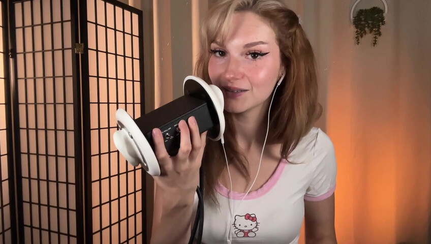 Busy B - Lollipop Ear Eating - Intense Ear Eating and Mouth Sounds