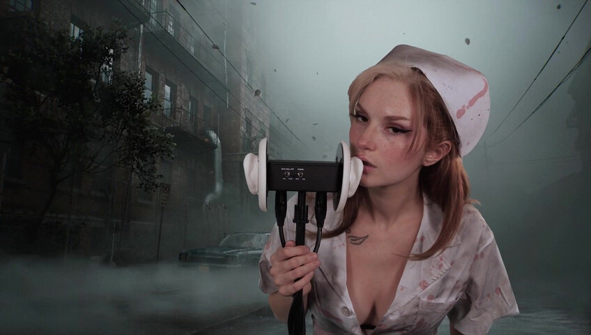 Busy B - Silent Hill Nurse Ear Eating