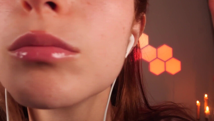 Busy B - Up Close Lens Kisses