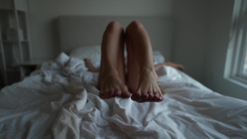 Caroline Zalog Feet and Pussy Tease